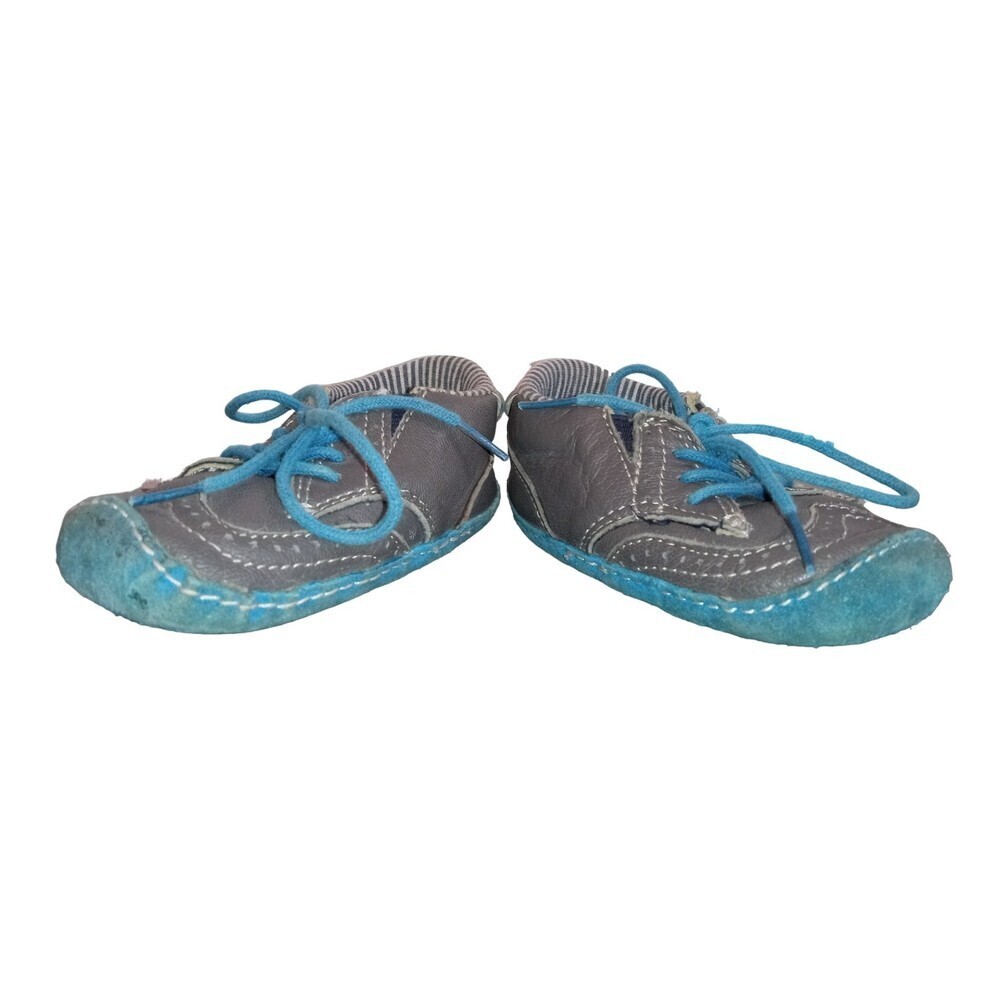 Splendid‎ boys grey and blue tie flats